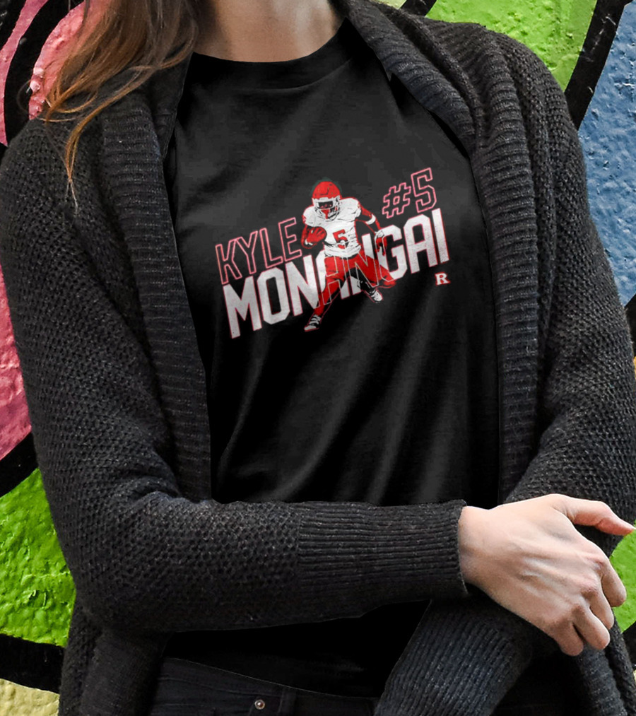 Kyle Monangai 5 Football Caricature R Shirt