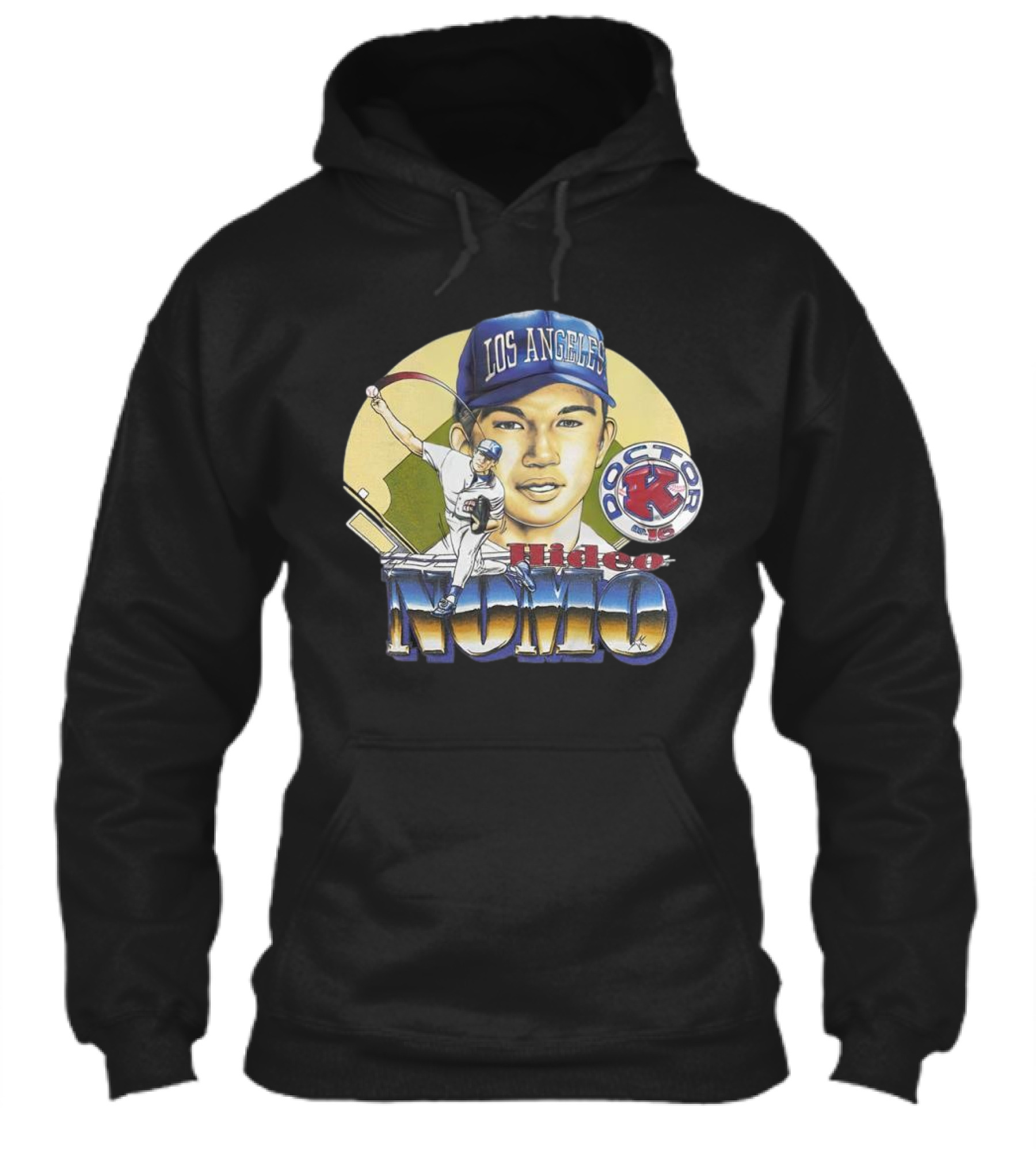 Los Angeles Dodgers Hideo Nomo Doctor K 16 Vintage Shirt