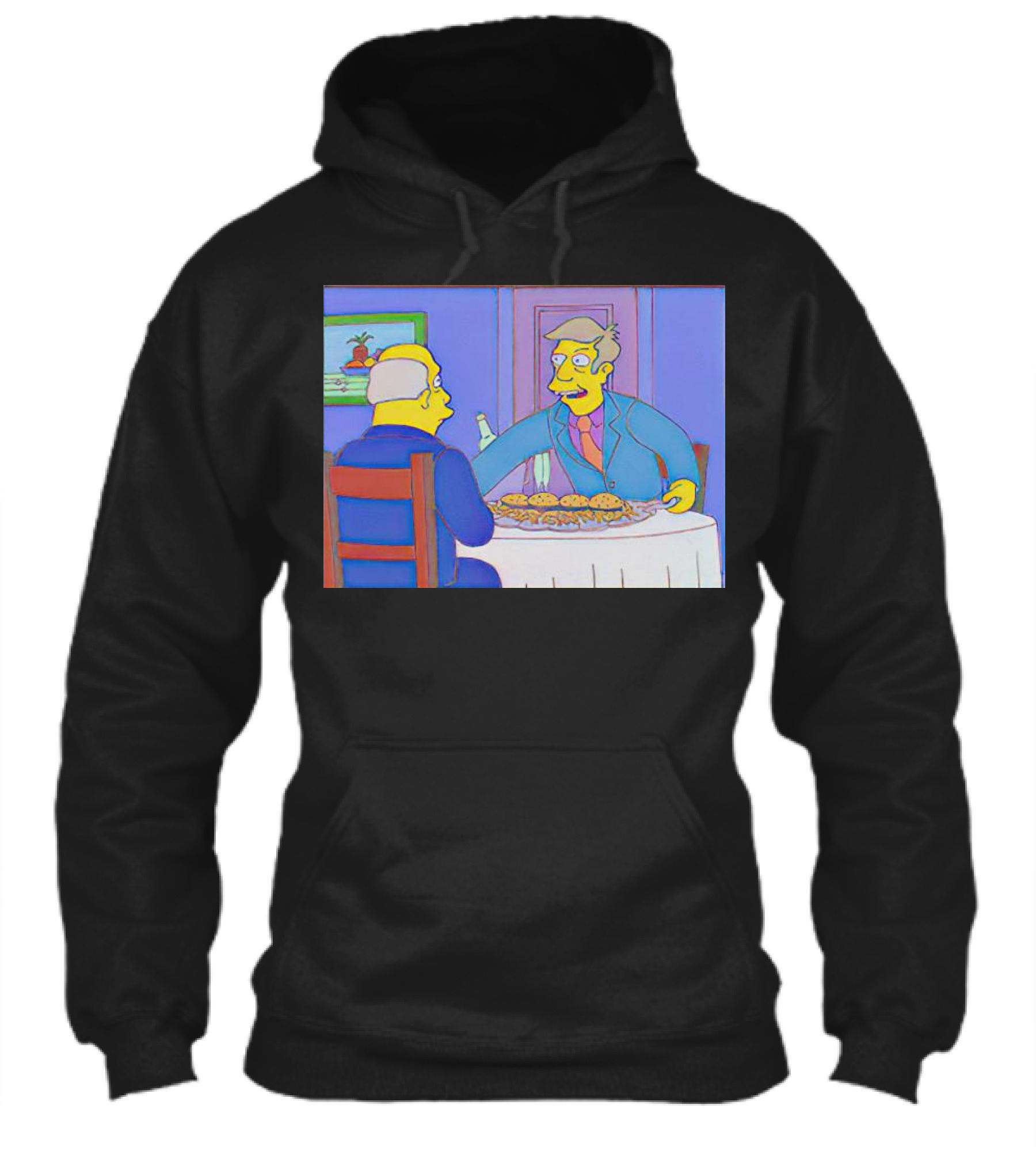 Simpsons Steamed Hams Principal Skinner And Superintendent Chalmers Tea Party Shirt