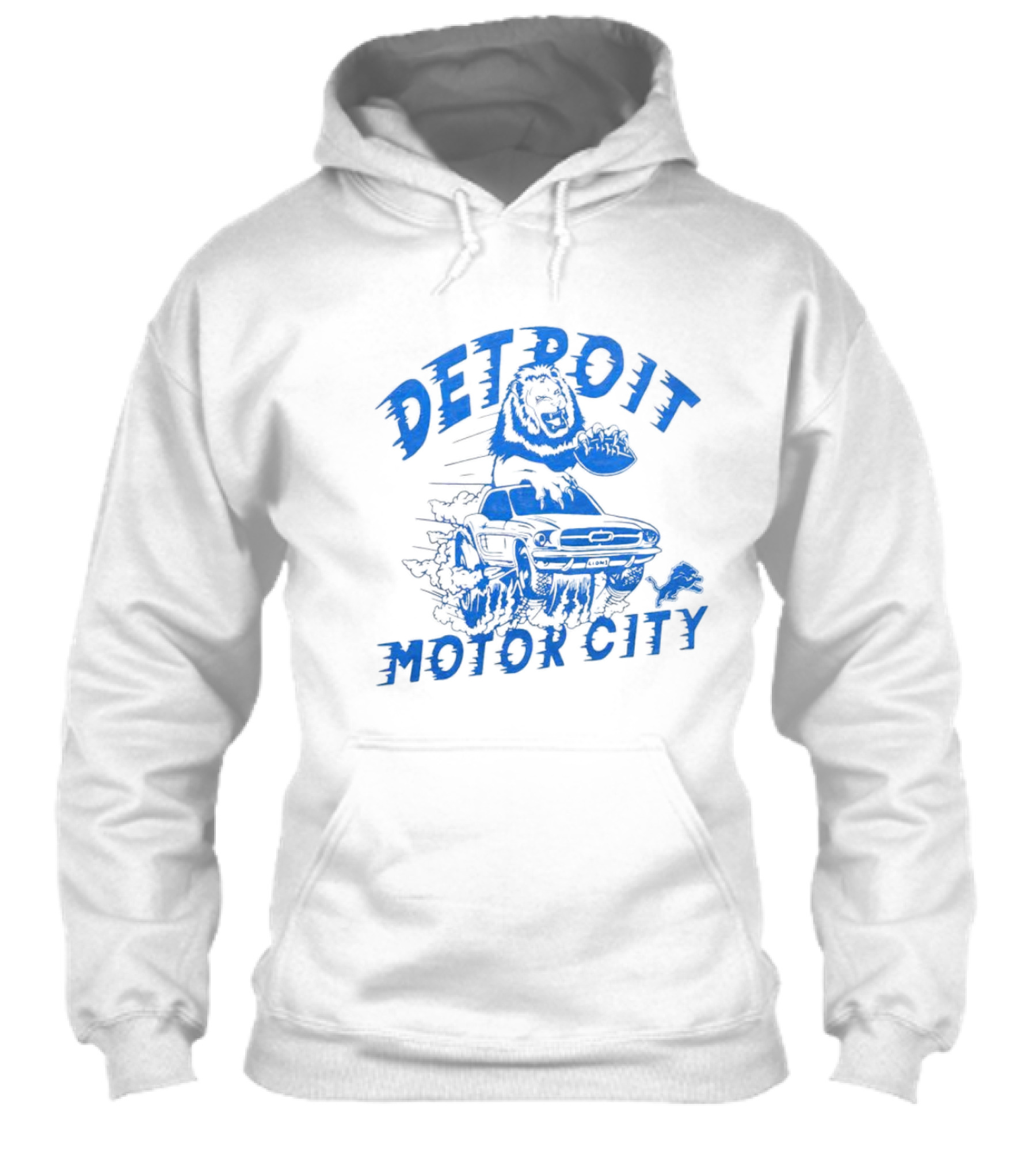Detroit Lions Motor City Car Shirt