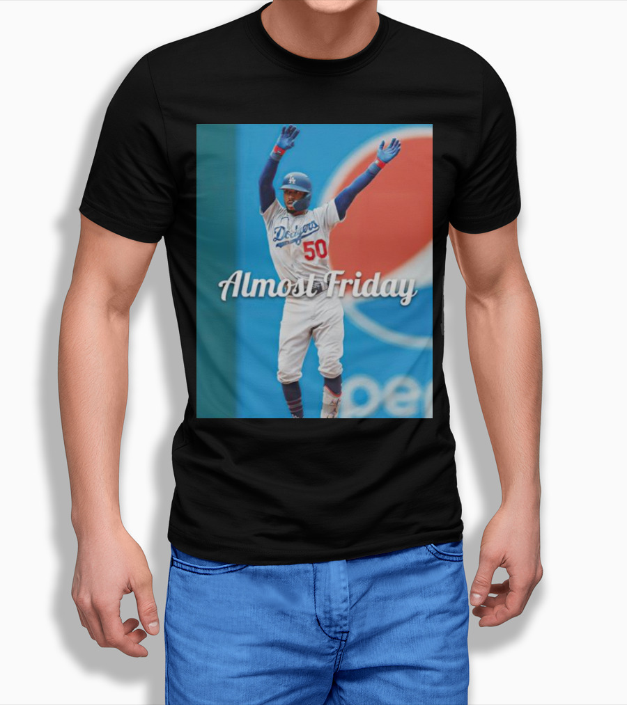 Dodgers Mookie Betts Almost Friday Dance Shirt