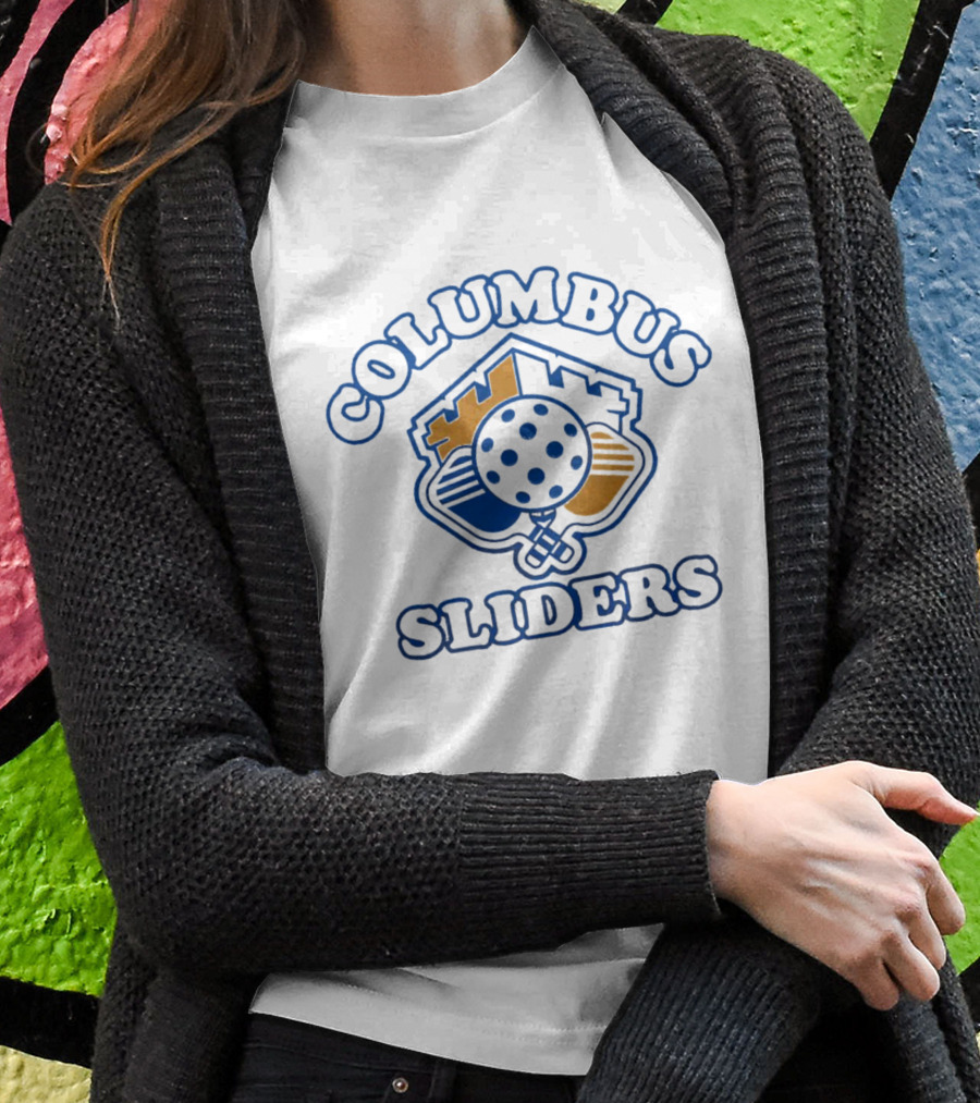 Columbus Sliders Castle Bowling Emblem Shirt