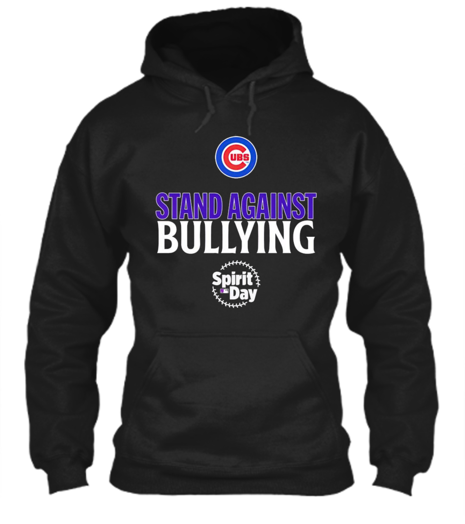 Chicago Cubs Stand Against Bullying Spirit Day Shirt