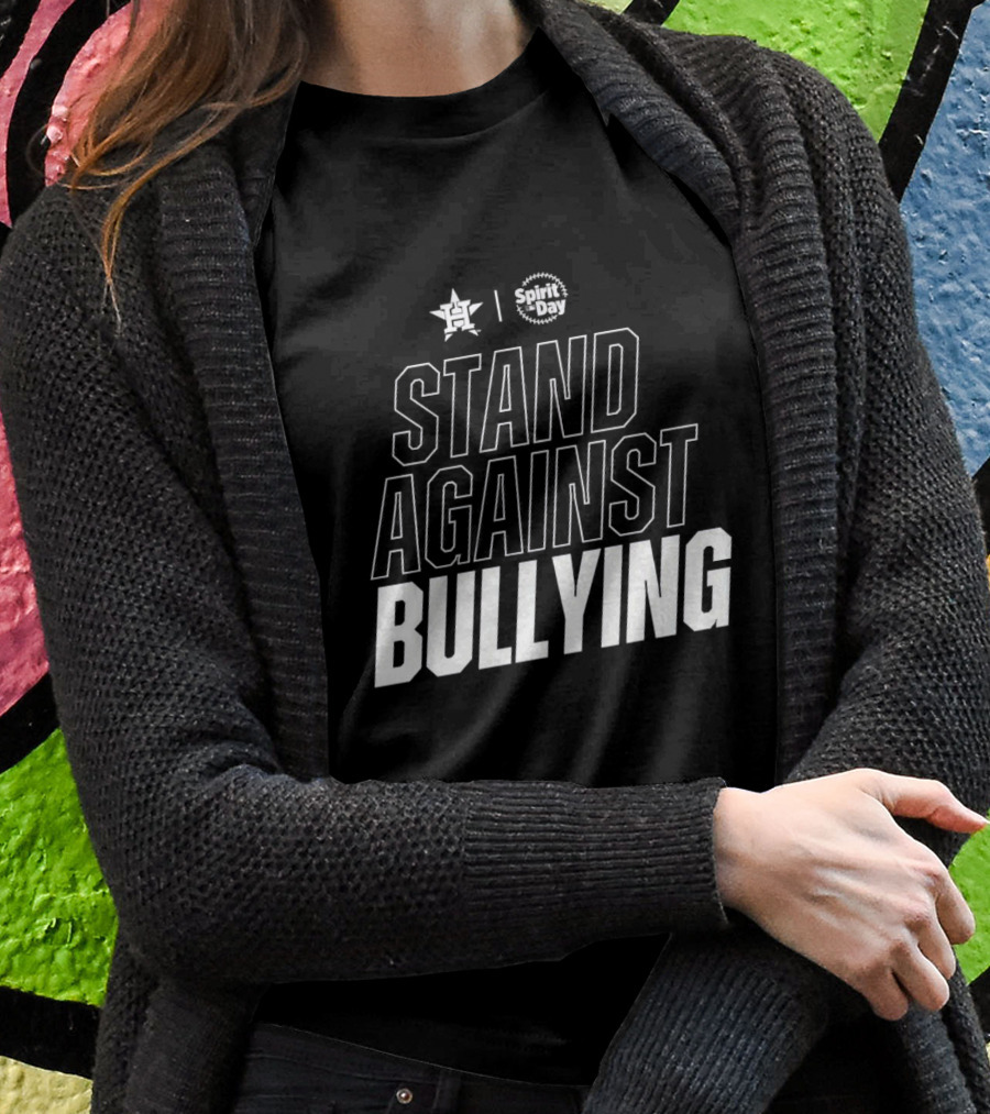 Houston Astros Spirit Day Stand Against Bullying Shirt