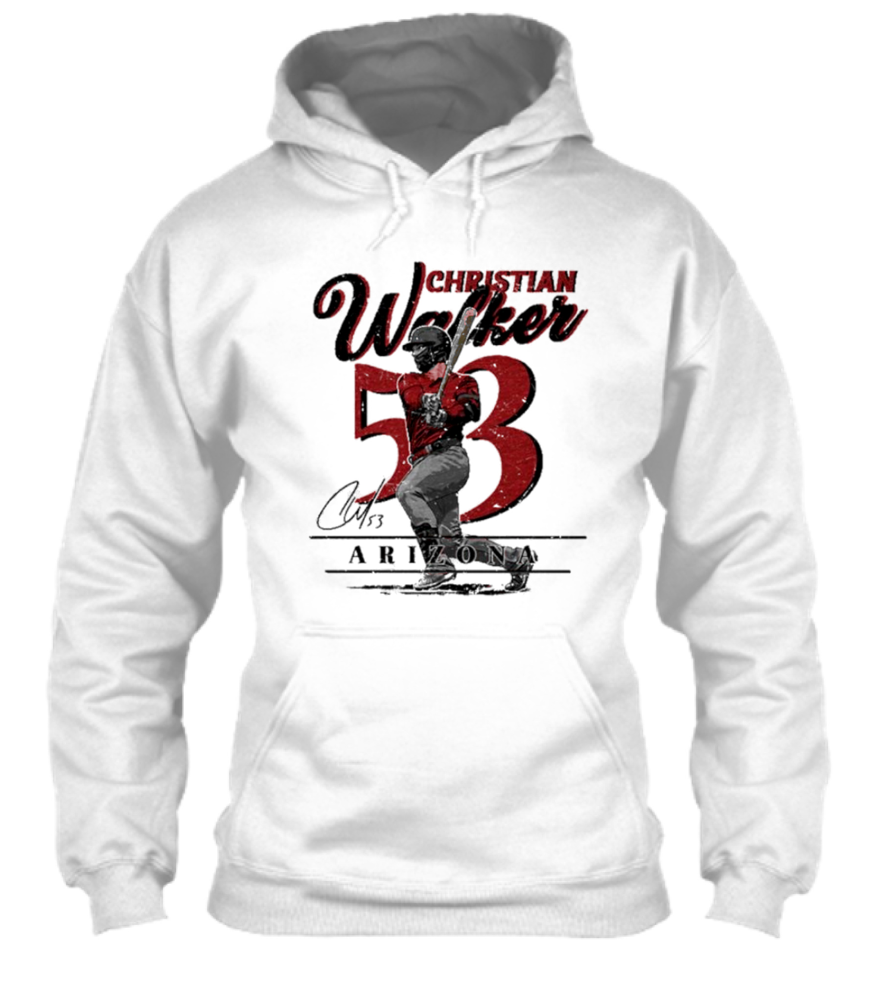 Christian Walker Arizona 53 Baseball Player Shirt