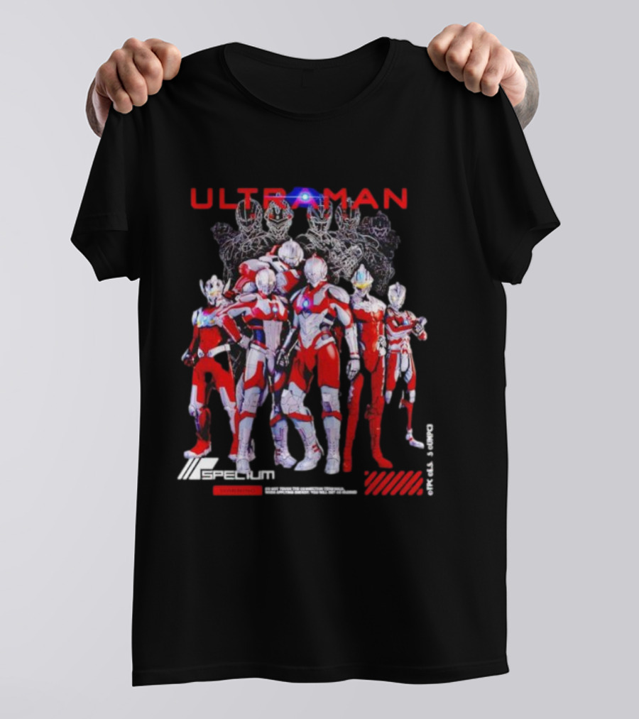 Ultraman 1966 Product 01 Specium Science Patrol Party Shirt