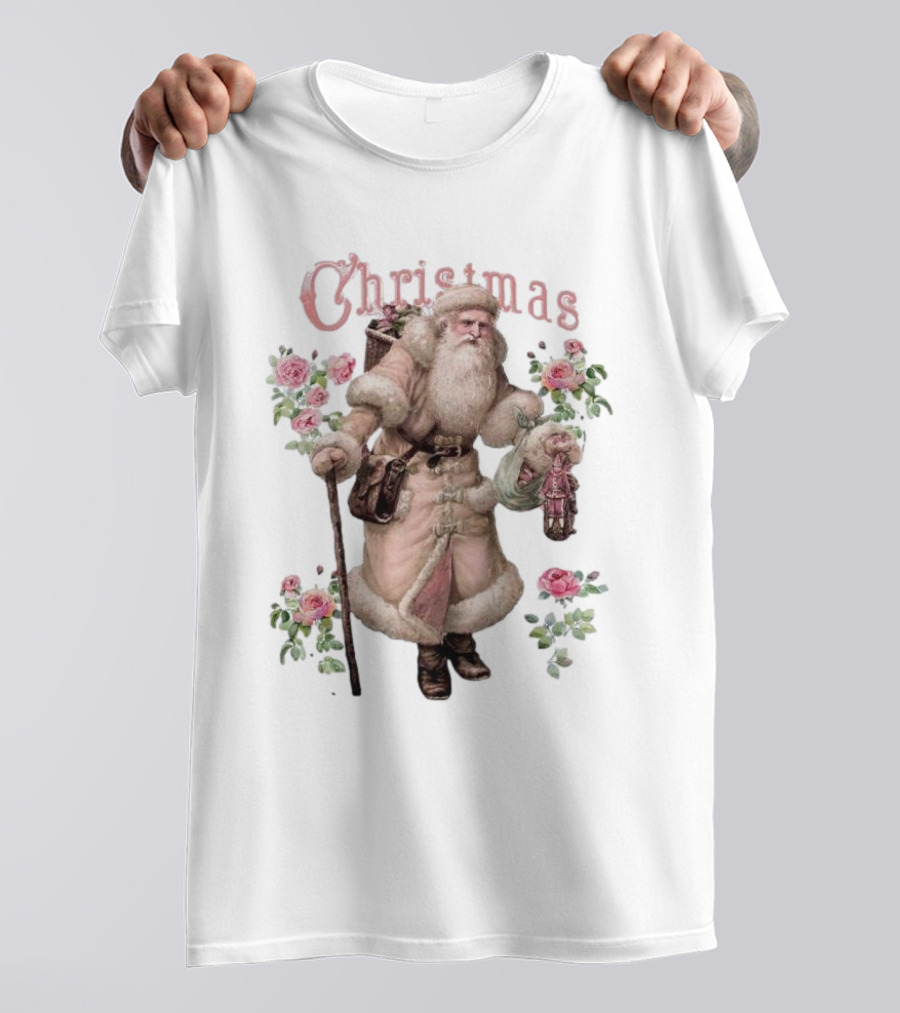 Silent Strike Santa Claus Riding Reindeer Rocket Shirt