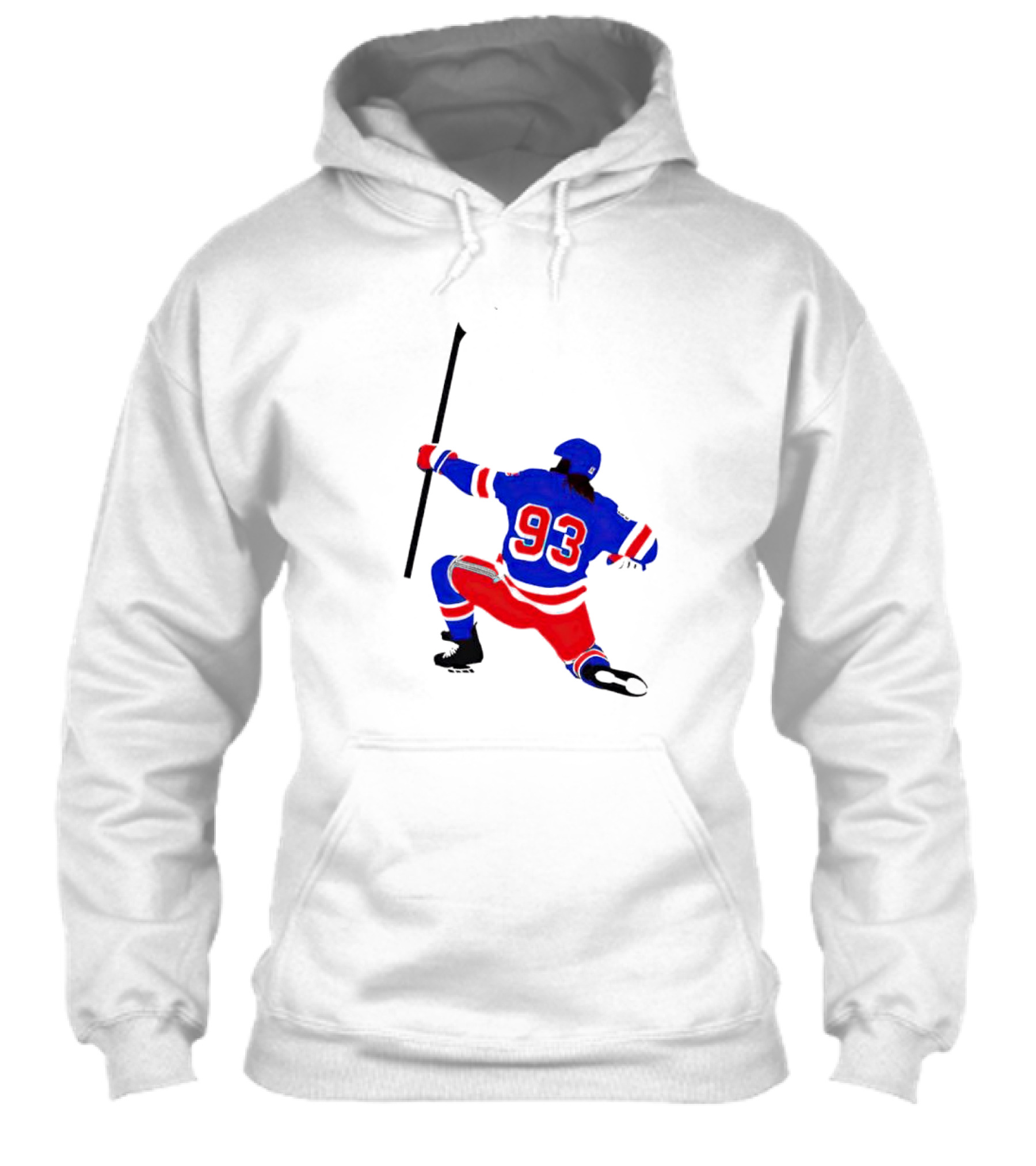 Mika Zibanejad Number 93 Hockey Celebration Iconic Bowing Pose Shirt