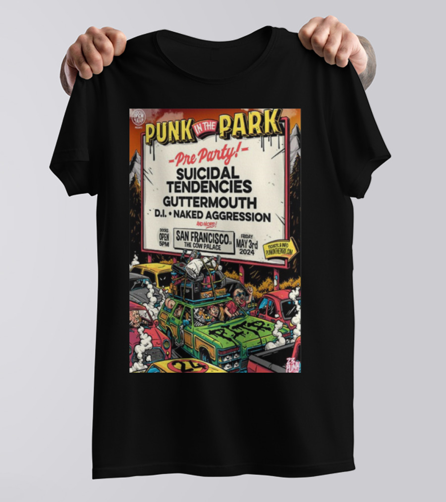 Revenge Distorted Arch Logo Gothic Shirt