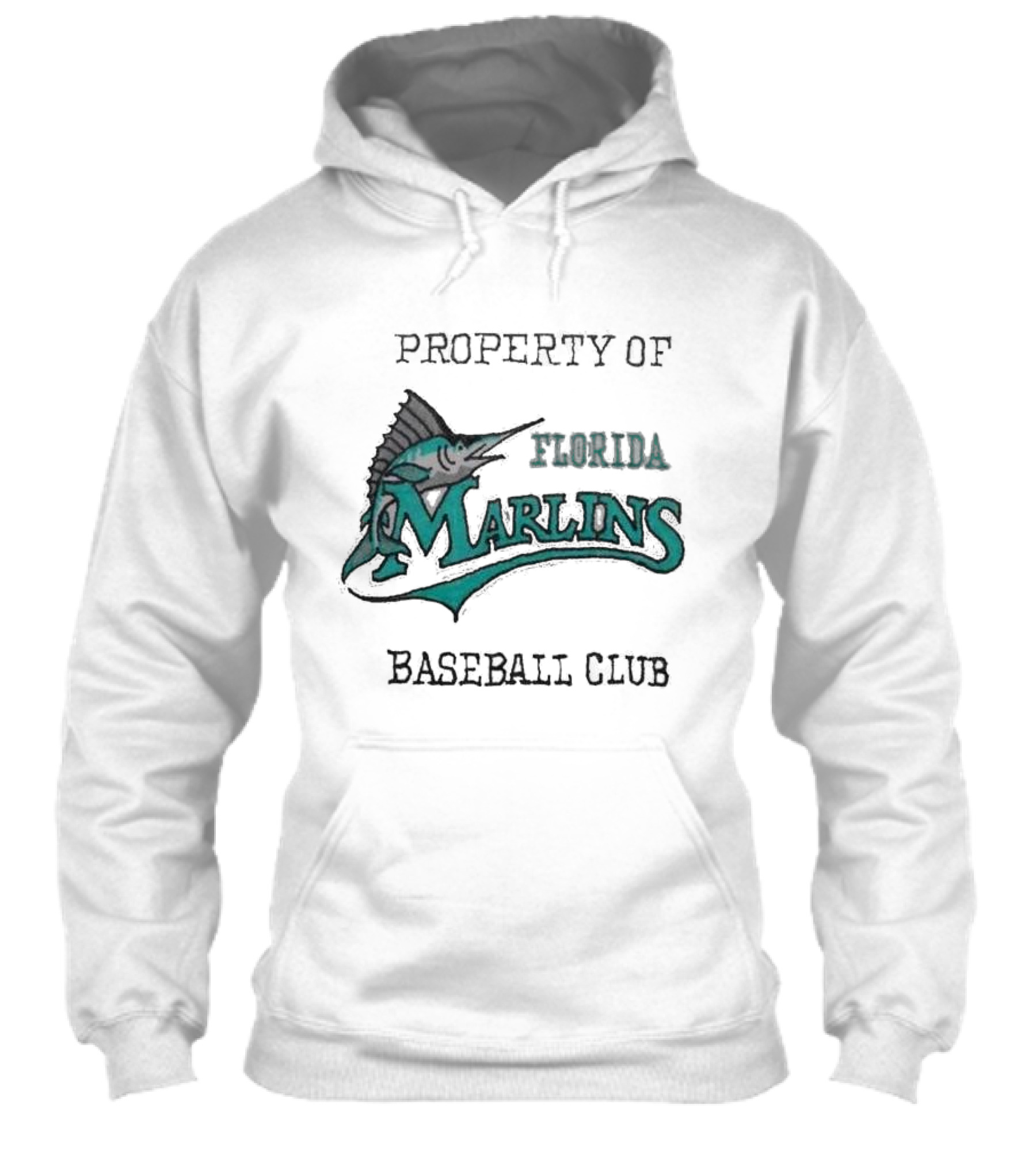 Property Of Florida Marlins Baseball Club Shirt