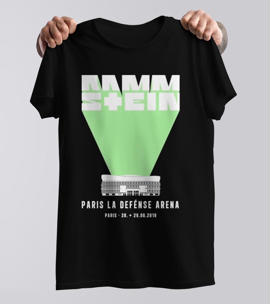 Rammstein Rcde Stadium Barcelona 01062019 Tour Shirt