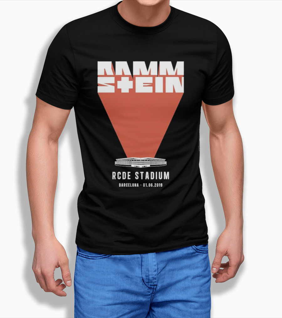 Rammstein Rcde Stadium Barcelona 01062019 Tour Shirt