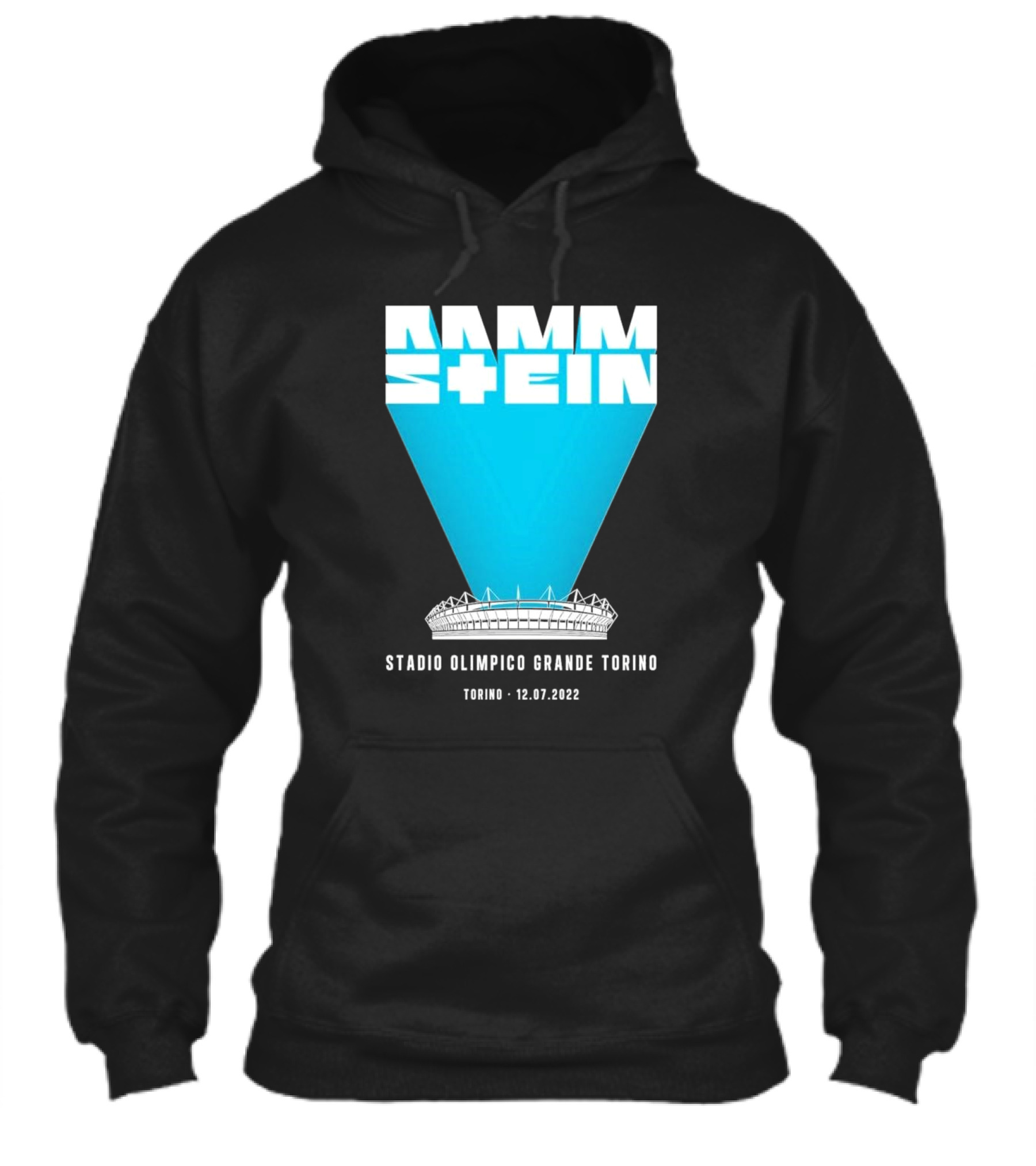 Rammstein Stadio Olimpico Grande Torino 12072022 Torino Concert Tour Shirt