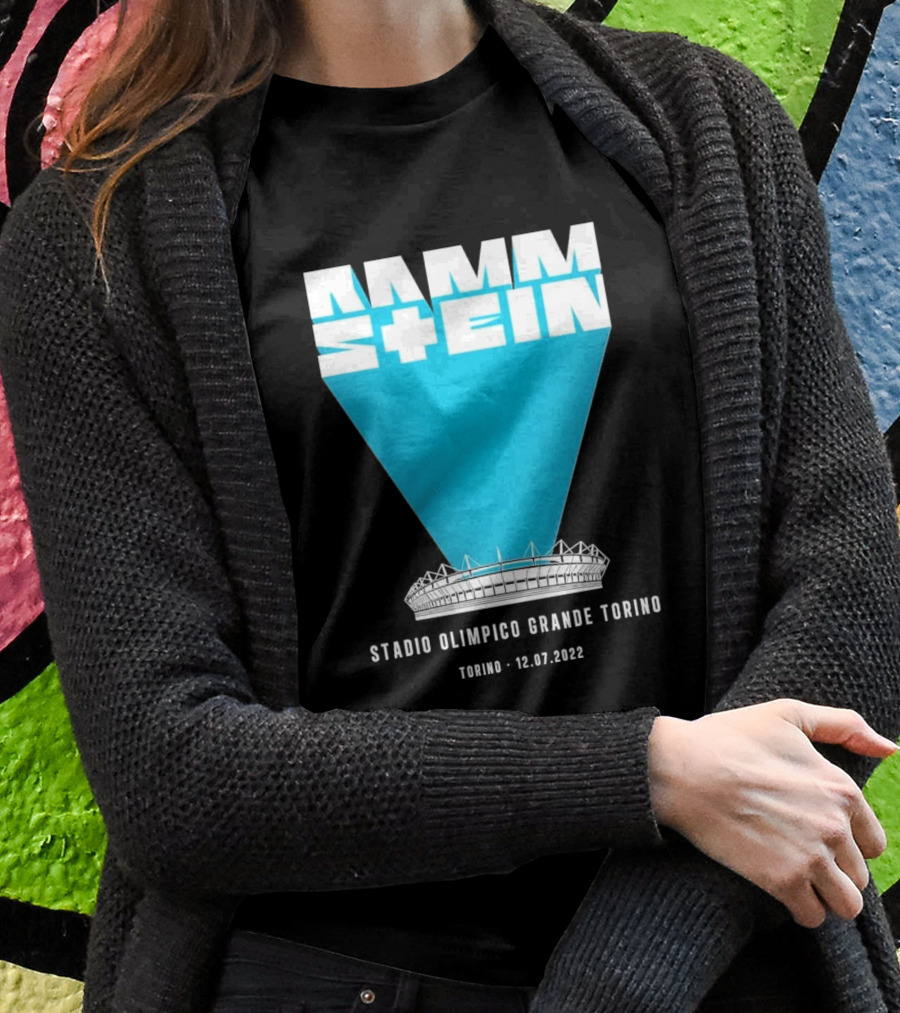 Rammstein Stadio Olimpico Grande Torino 12072022 Torino Concert Tour Shirt