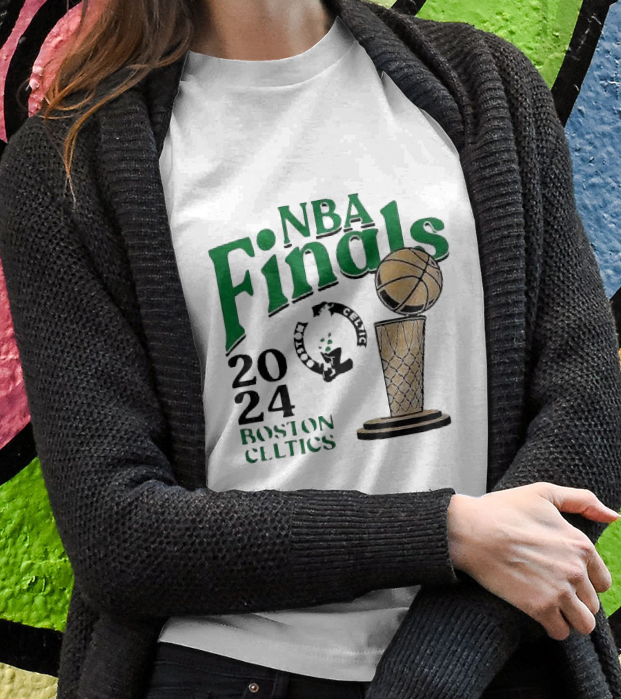 Nba Finals 2024 Boston Celtics Championship Cup Basketball Shirt