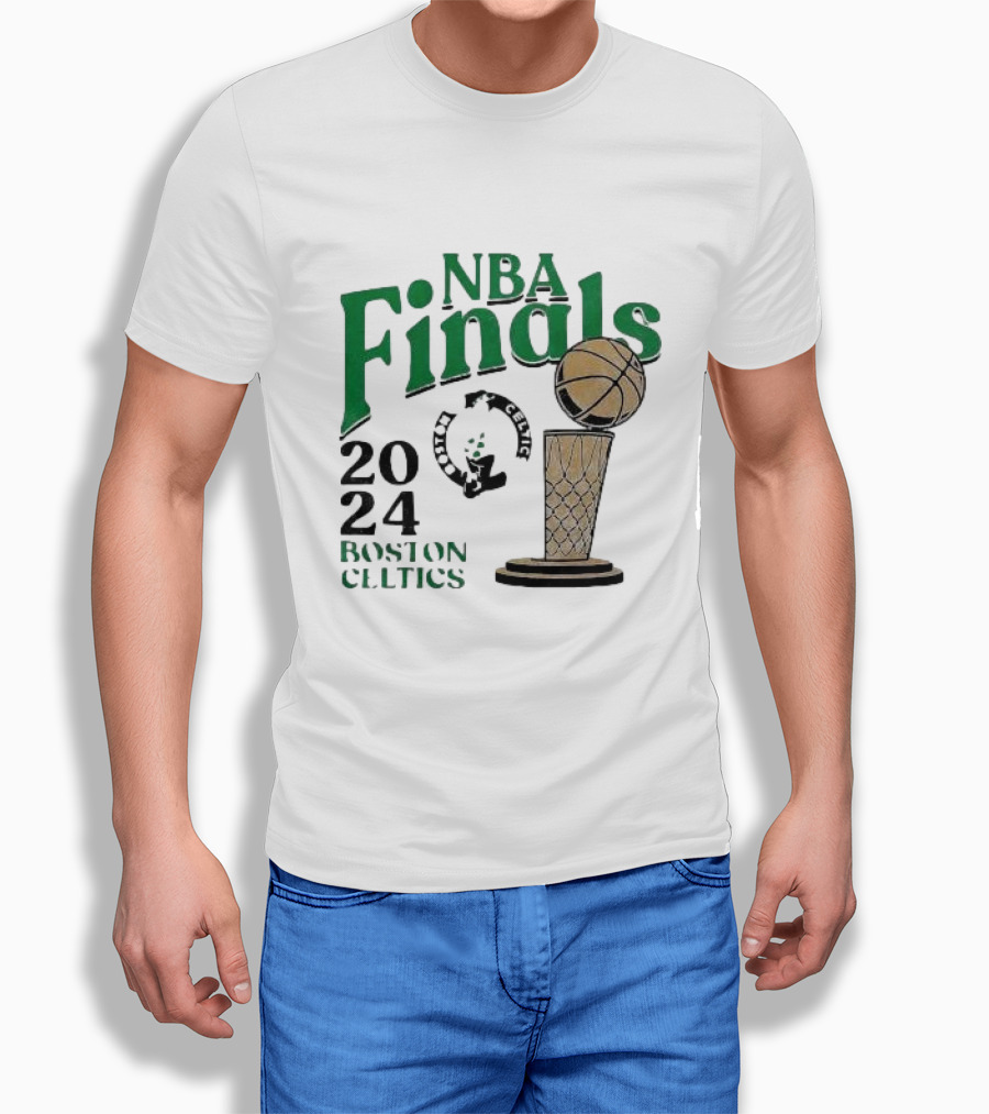 Nba Finals 2024 Boston Celtics Championship Cup Basketball Shirt
