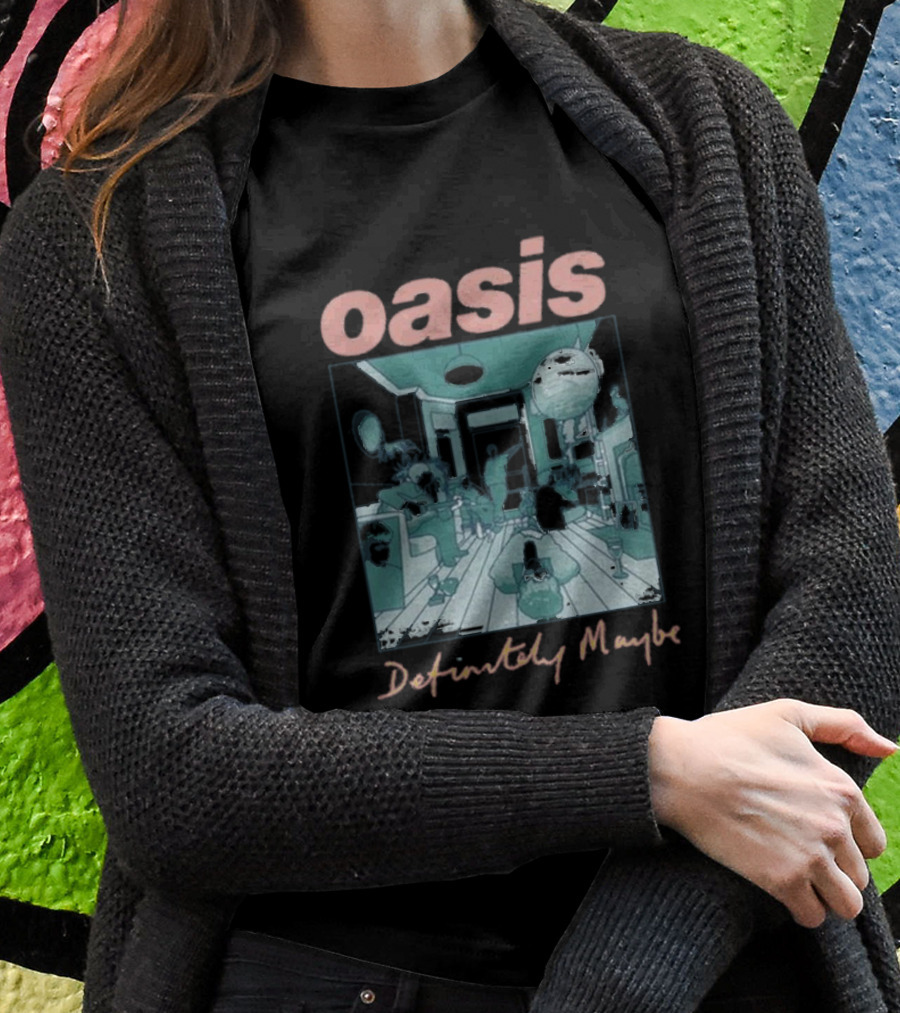 Oasis Definitely Maybe 2024 Vintage Album Shirt