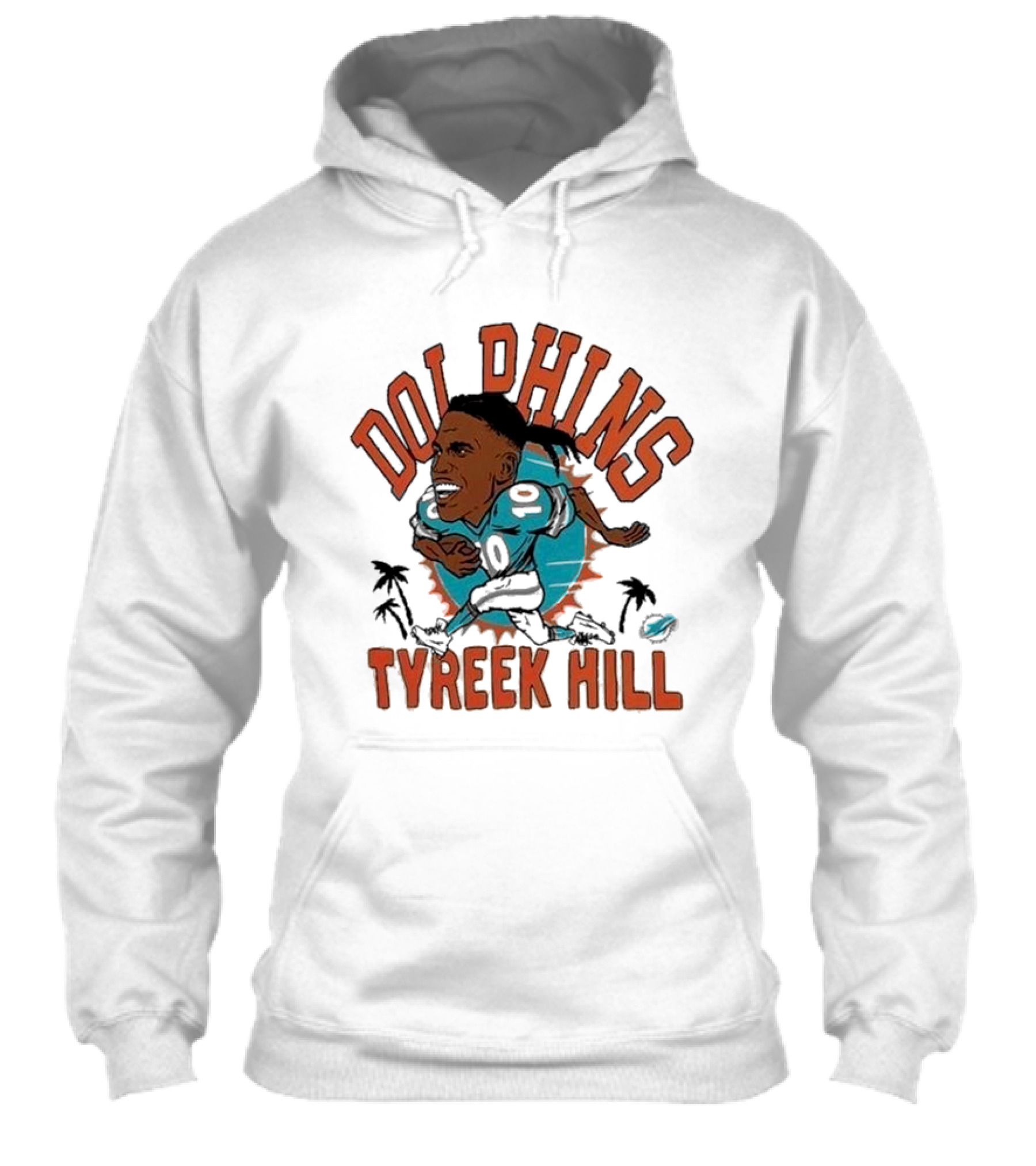 Dolphins Tyreek Hill Caricature Player Homage Shirt
