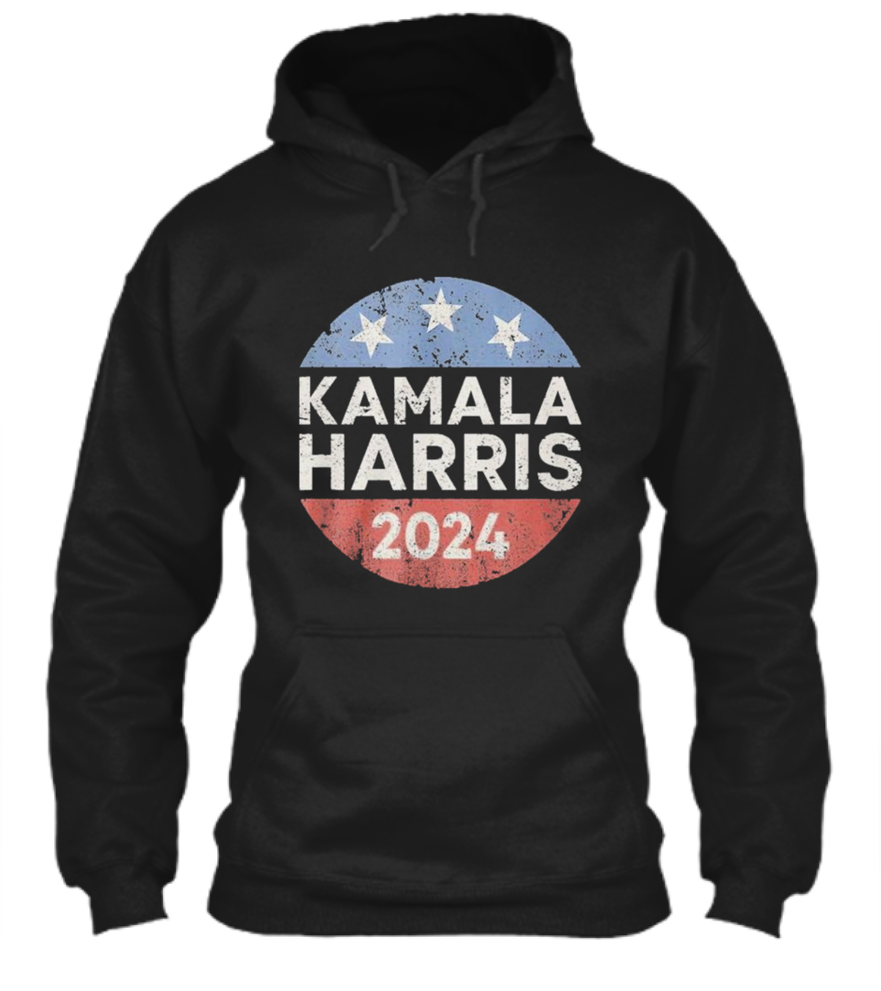 Kamala Harris 2024 Three Stars Election Campaign Shirt