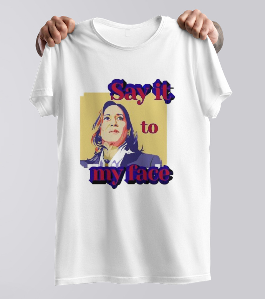 Kamala Removes Nasty Orange Stains Vintage Shirt