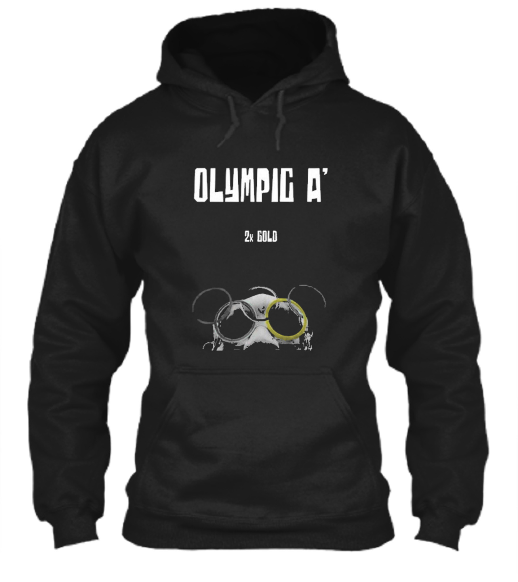 Olympic A 2X Gold Rings And Goggles Shirt