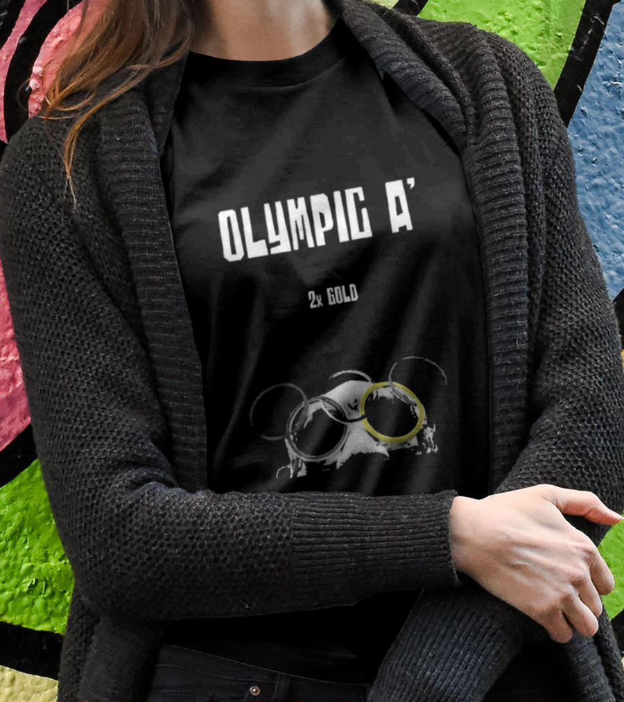 Olympic A 2X Gold Rings And Goggles Shirt