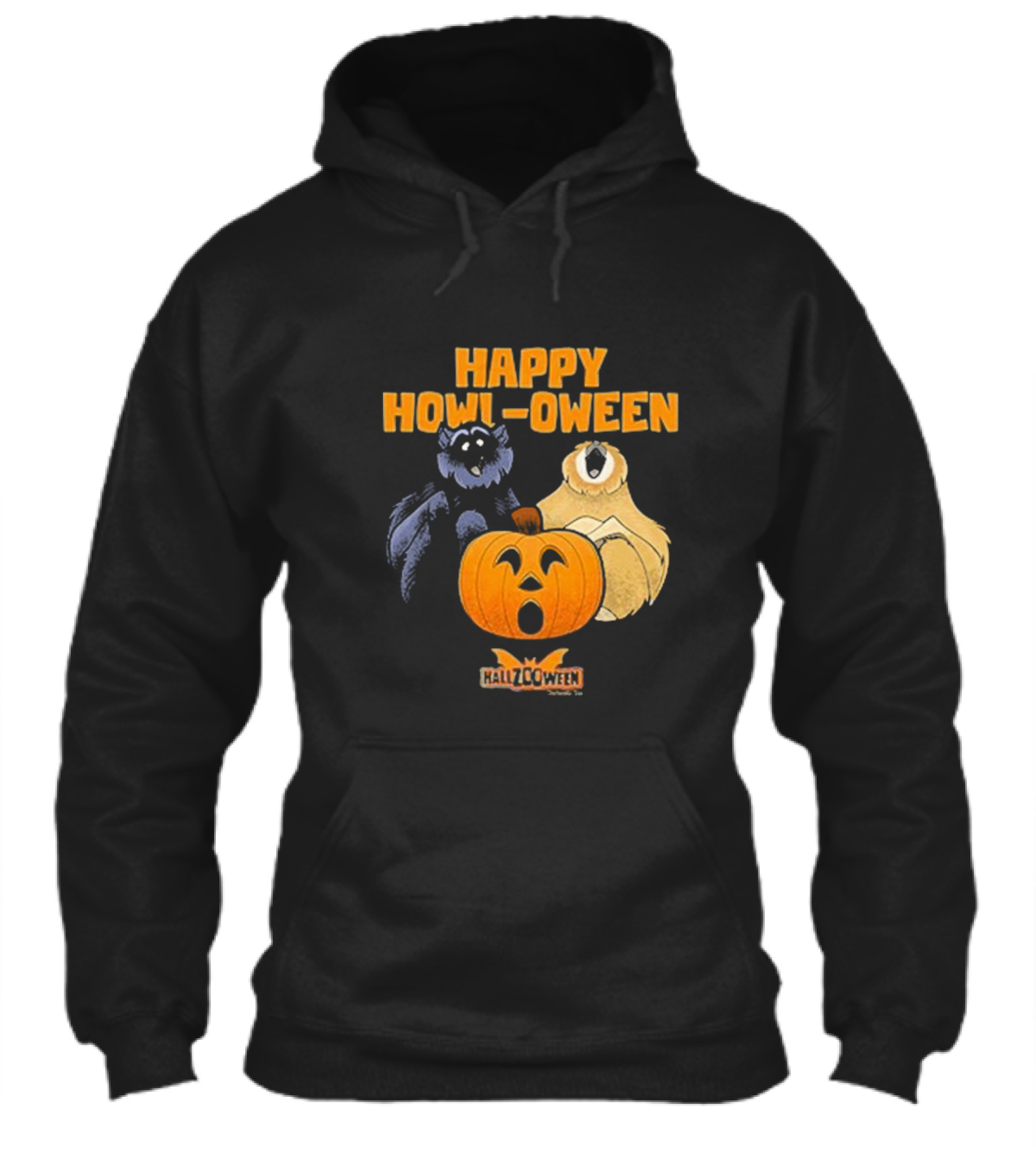 Happy Howloween Gibbons With Pumpkin And Hallzcoween Banner Shirt