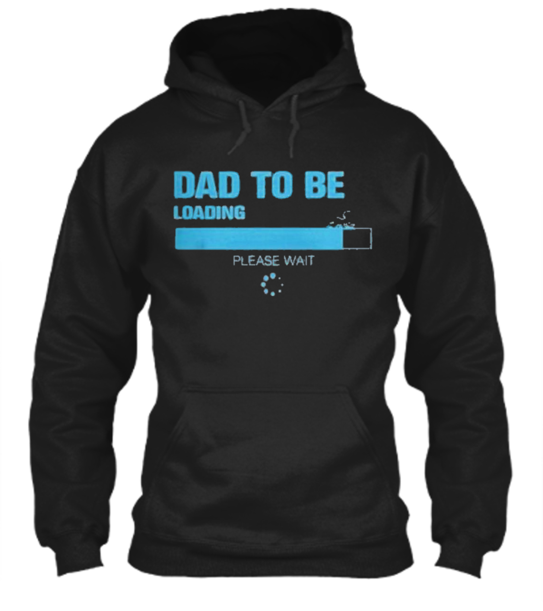 Dad To Be Loading Please Wait Funny Future Father Pregnancy Announcement Shirt
