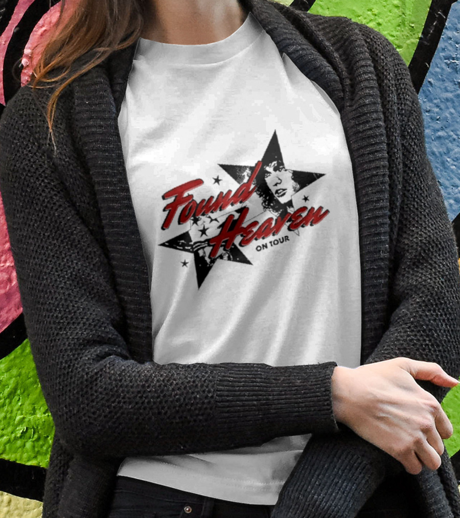 Found Heaven On Tour Stars And Faces Shirt