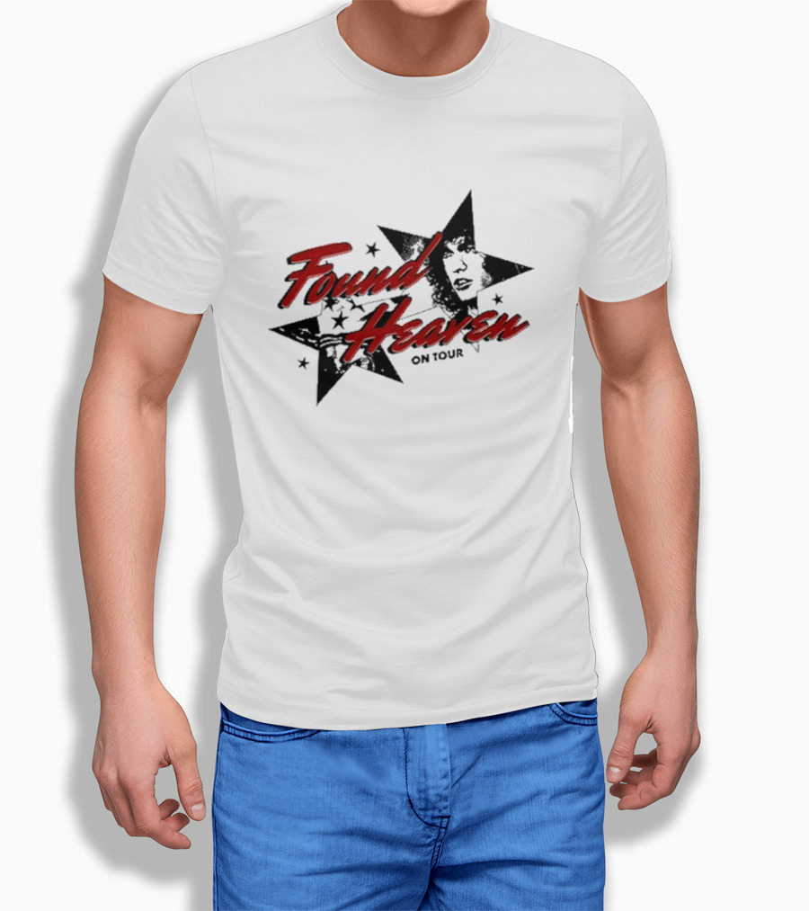Found Heaven On Tour Stars And Faces Shirt