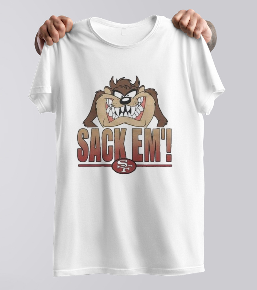 Madam Harris Stars And Stripes Heel Crush Orange Shirt