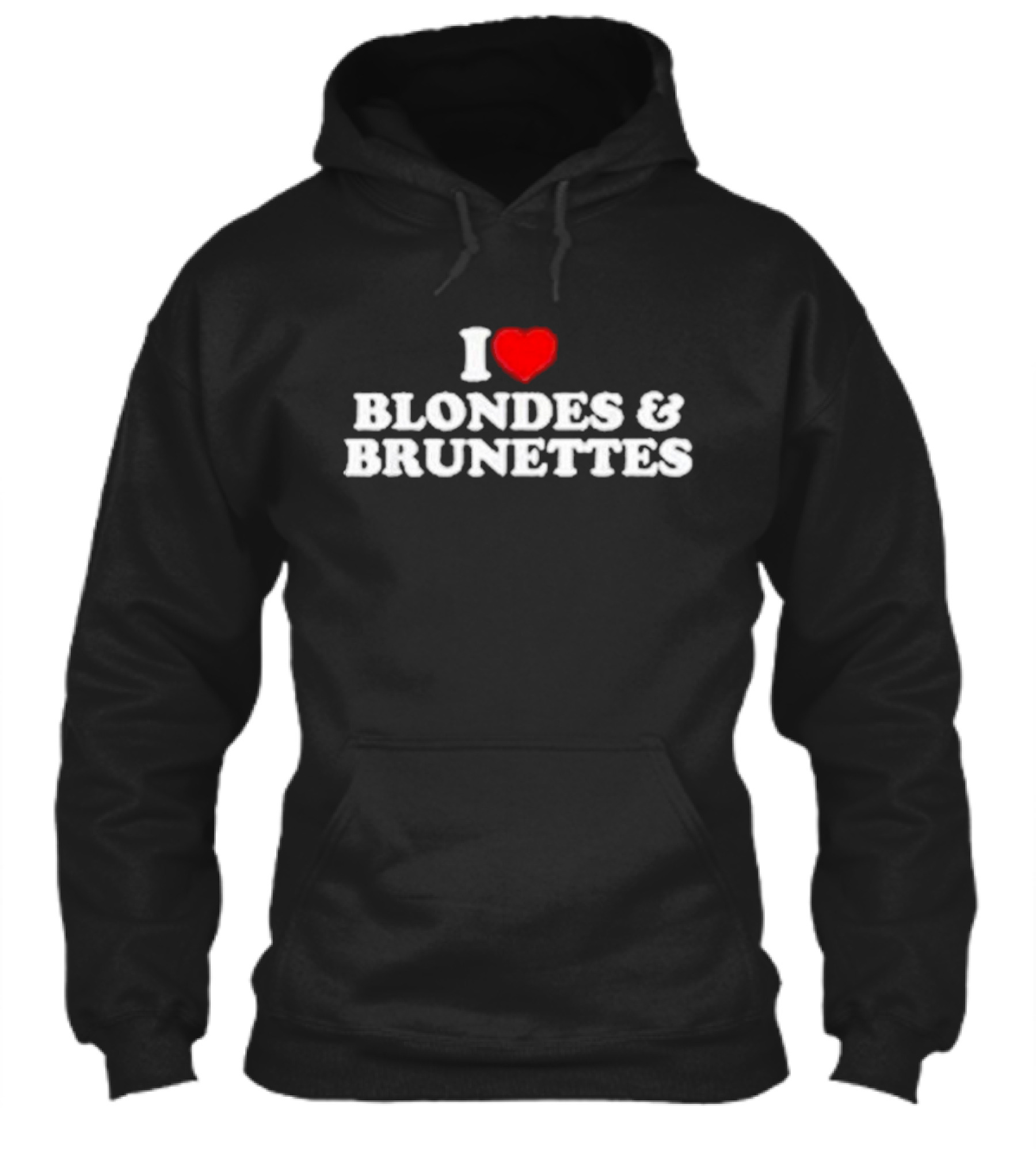 I Heart Blondes And Brunettes Shirt