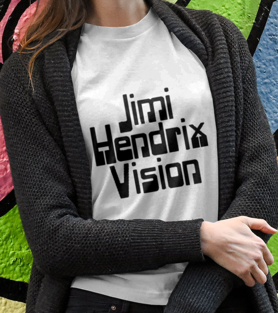 Jimi Hendrix Vision Ringer Retro Psychedelic Shirt