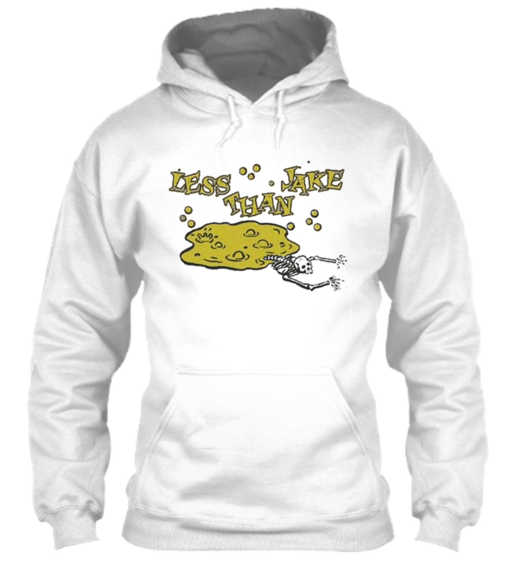 Less Than Jake Skeleton In Acid Ooze Shirt