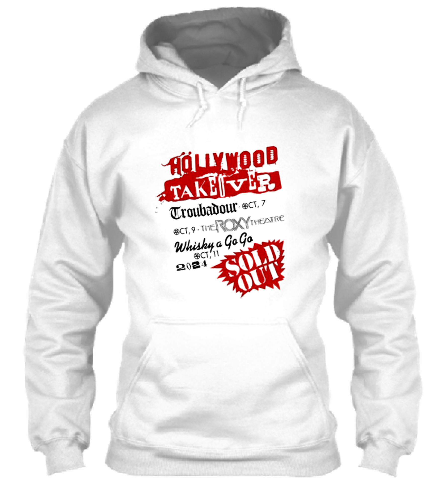 Moitley Cruie Hoillywood Takeoiver 2024 Troubadour Roxy Theatre Whisky A Go Go Sold Out Shirt