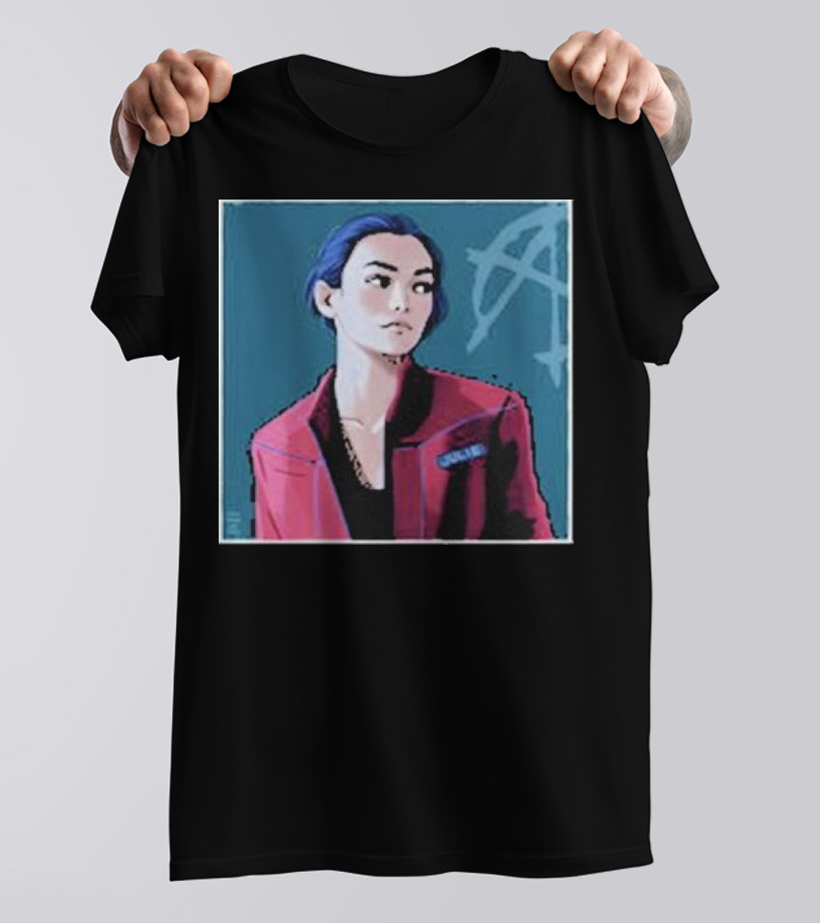 Stick To Your Guns Keep Planting Flowers Flaming Globe Shirt