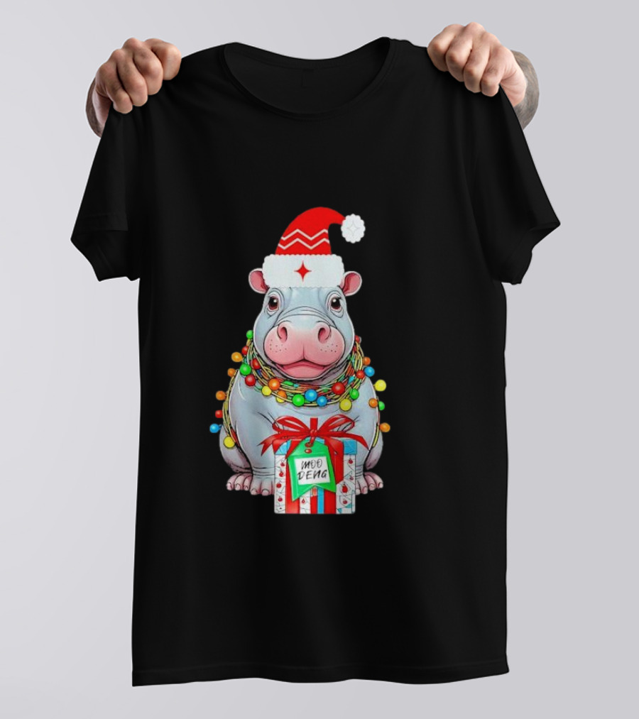 Moo Deng Hippo Ba1 Cute Thailand Shirt