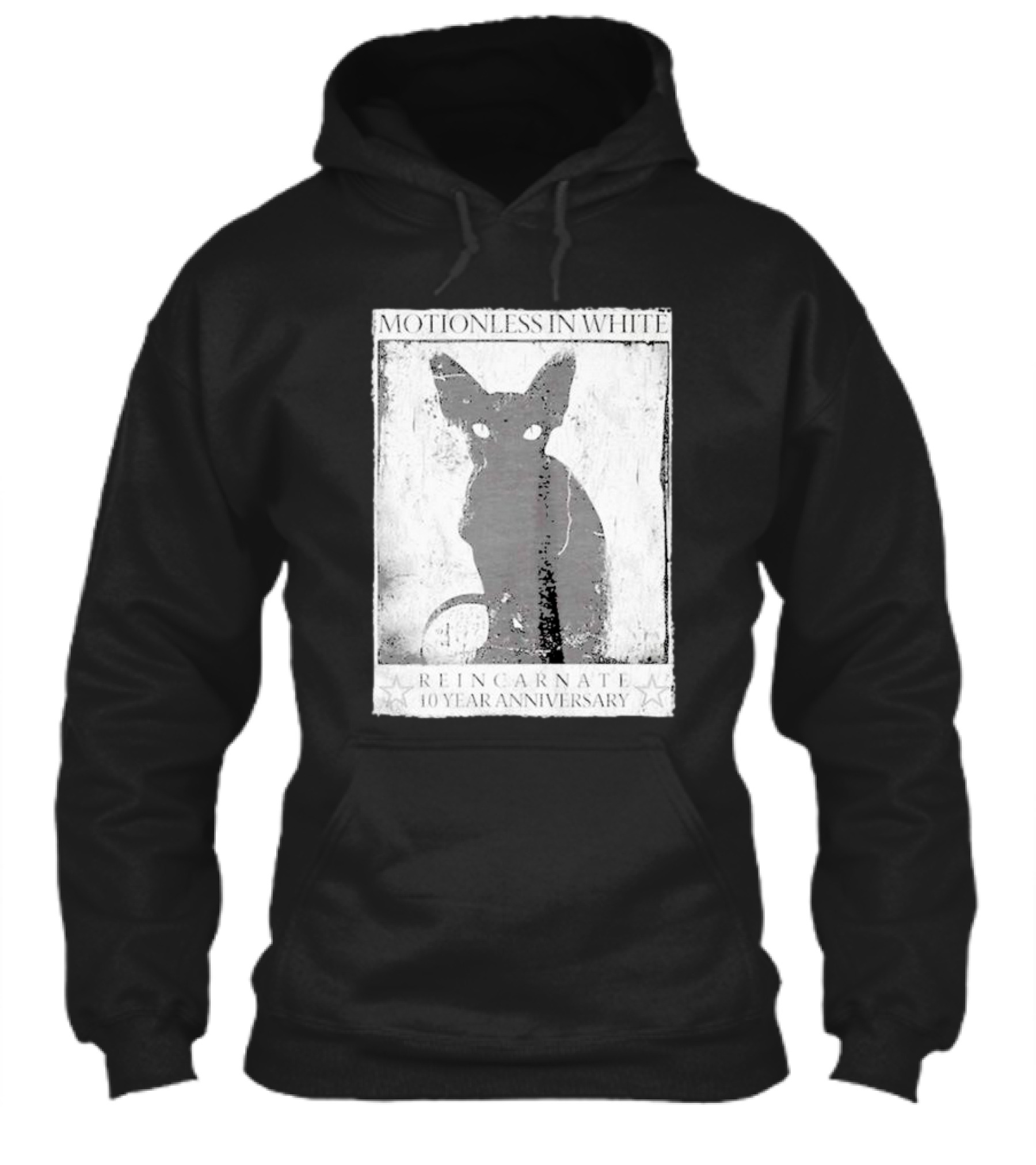 Motionless In White Reincarnate 10 Year Anniversary Sphynx Shirt