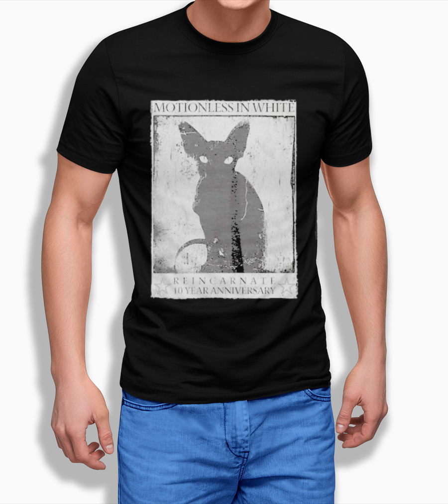Motionless In White Reincarnate 10 Year Anniversary Sphynx Shirt