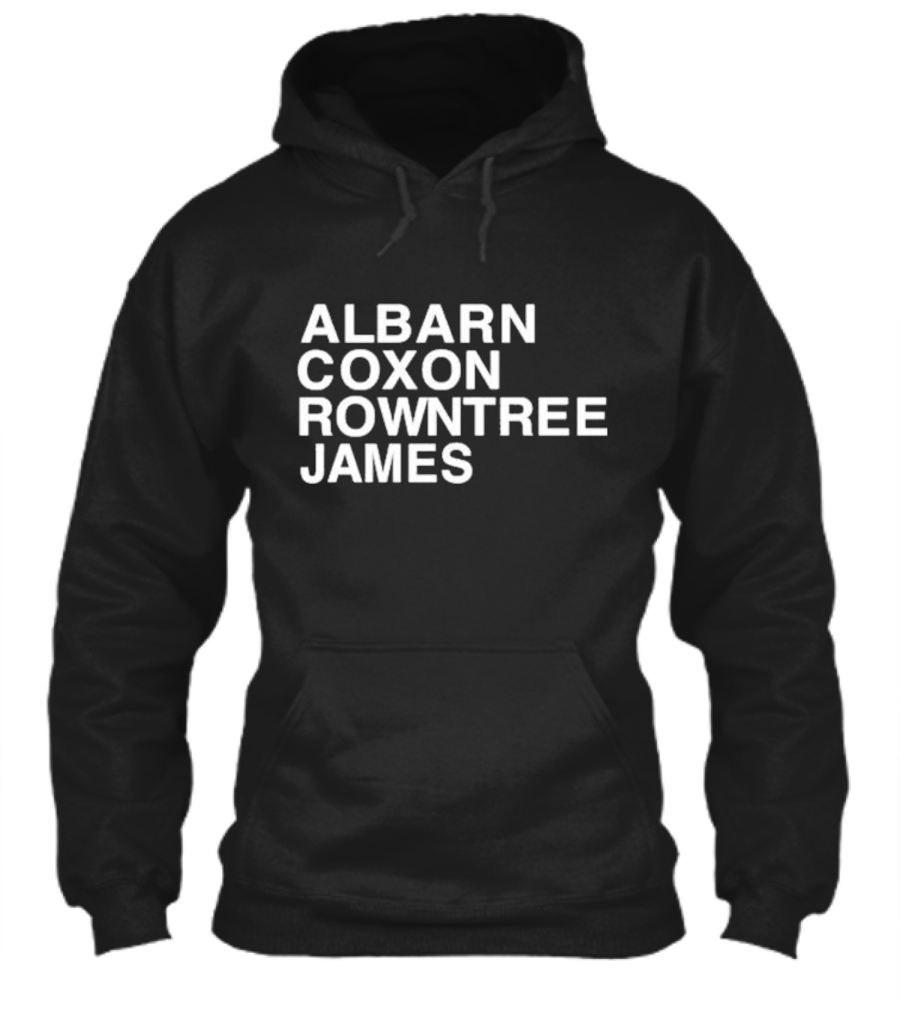 Albarn Coxon Rowntree James Blur Band Members Recognition Shirt