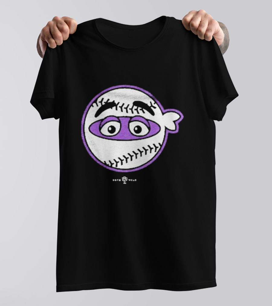 Pitching Ninja Playoff Pumpkin Jackolantern Eyes Shirt
