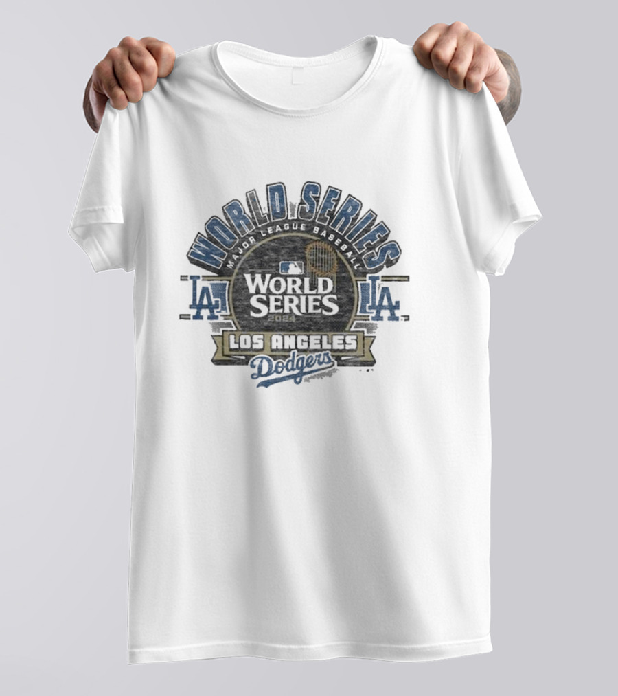 Los Angeles Dodgers Vs New York Yankees 2024 World Series Mlb Collector Trophy Stars Shirt