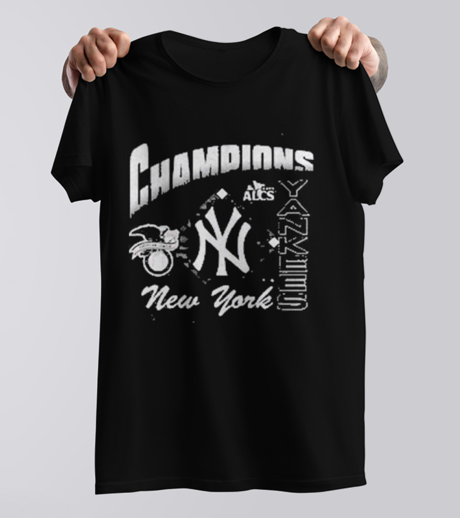 Yankees 2024 Al Champions Roster Featuring Bloop Single Players Shirt