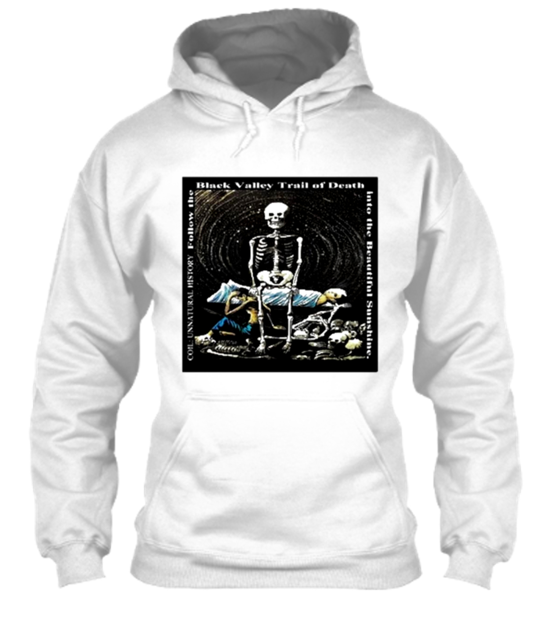 Coil Unnatural History Black Valley Trail Of Death Into The Beautiful Sunshine Skeleton Shirt