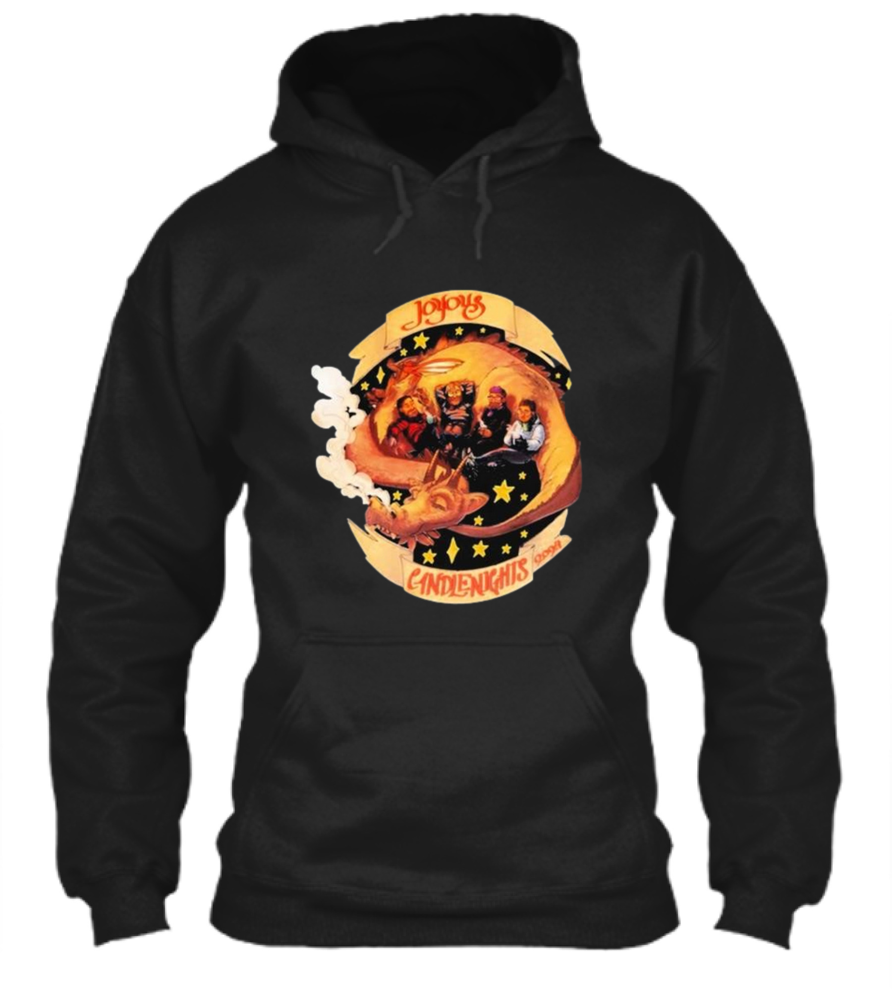 Joyous Mcelroy Candlenights 2024 Dragon With Stars And Smoke Shirt