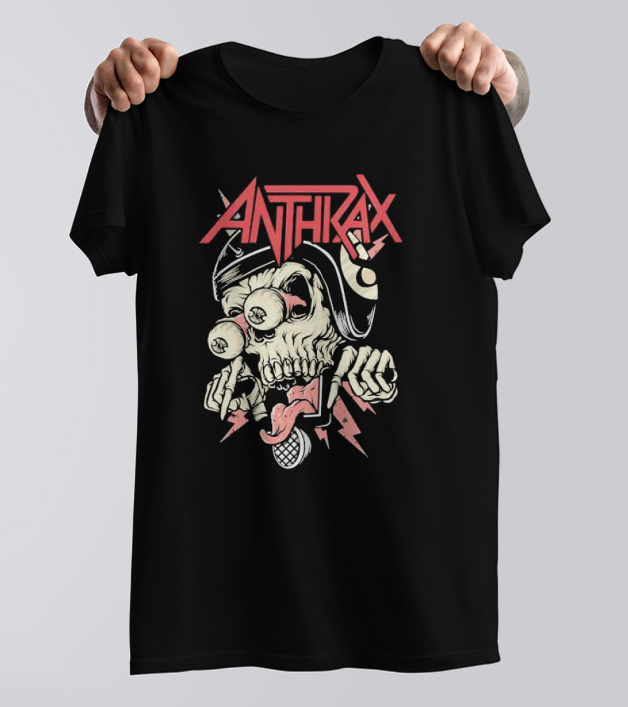 Anthrax Live Manchester O2 Apollo November 21 2024 Concert Shirt
