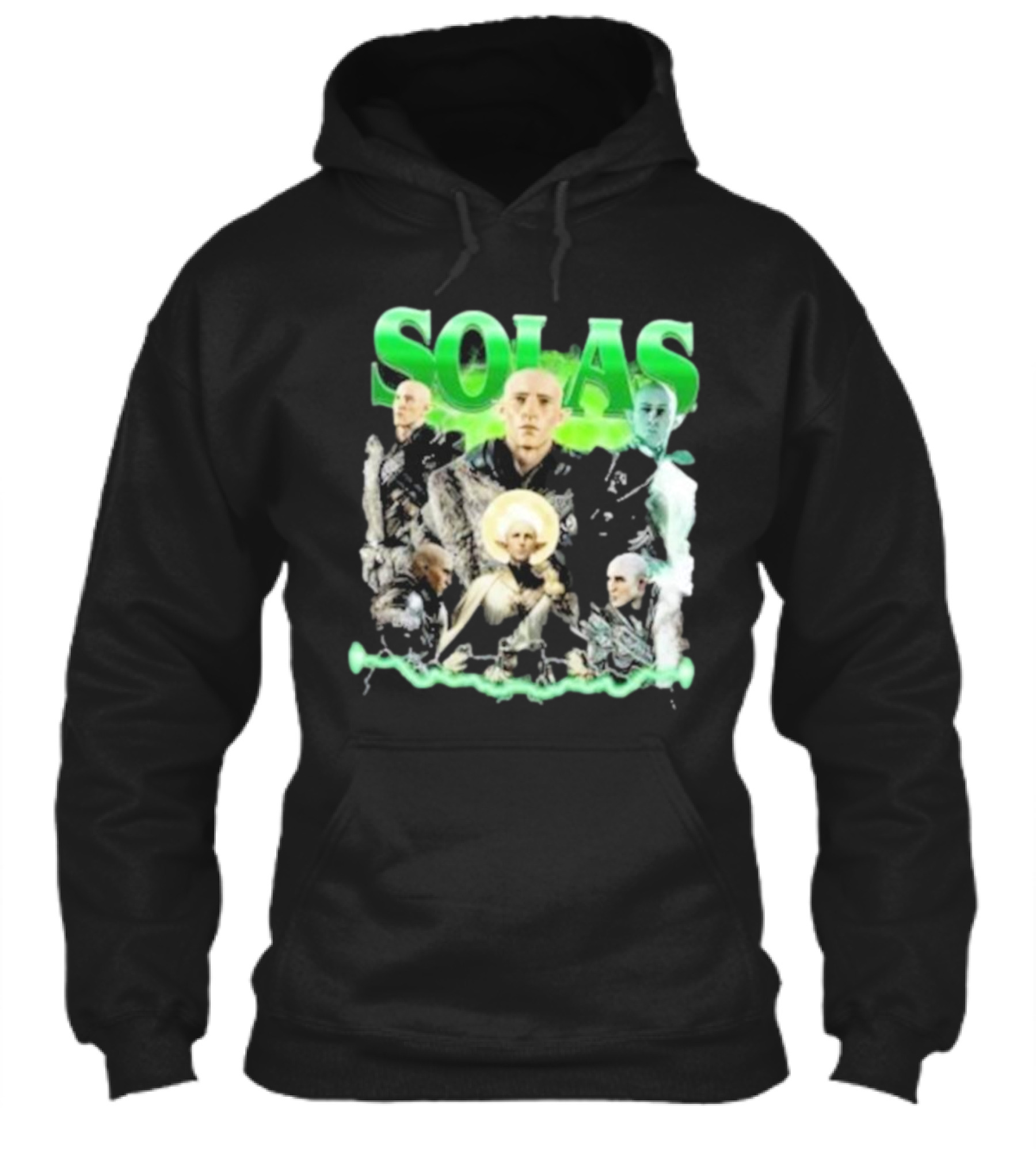 Solas Dragon Age Multiple Portraits Green Aesthetic Fan Shirt