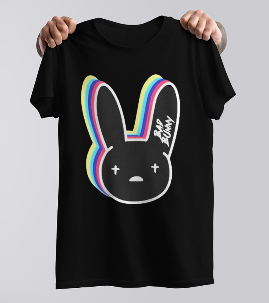 Bad Bunny Benito Antonio Martiinez Ocasio Multiportrait Collage Shirt