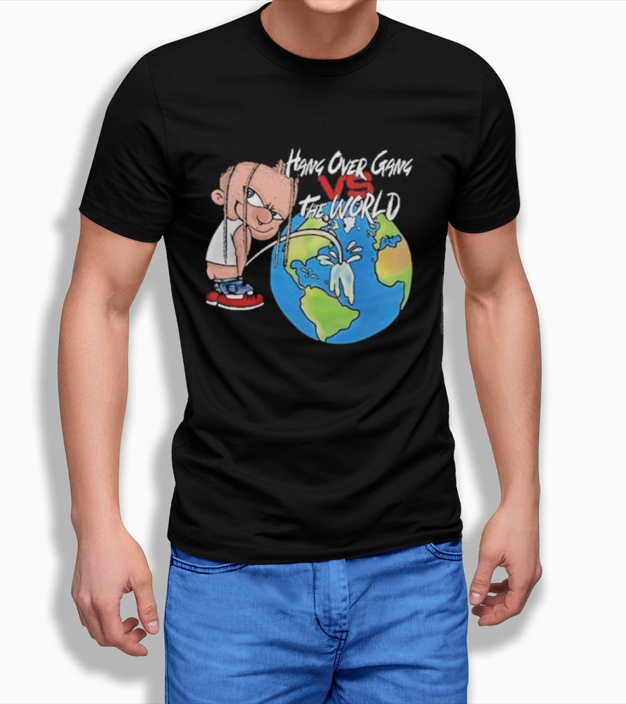 Hang Over Gang Vs The World Kid Planet Shirt