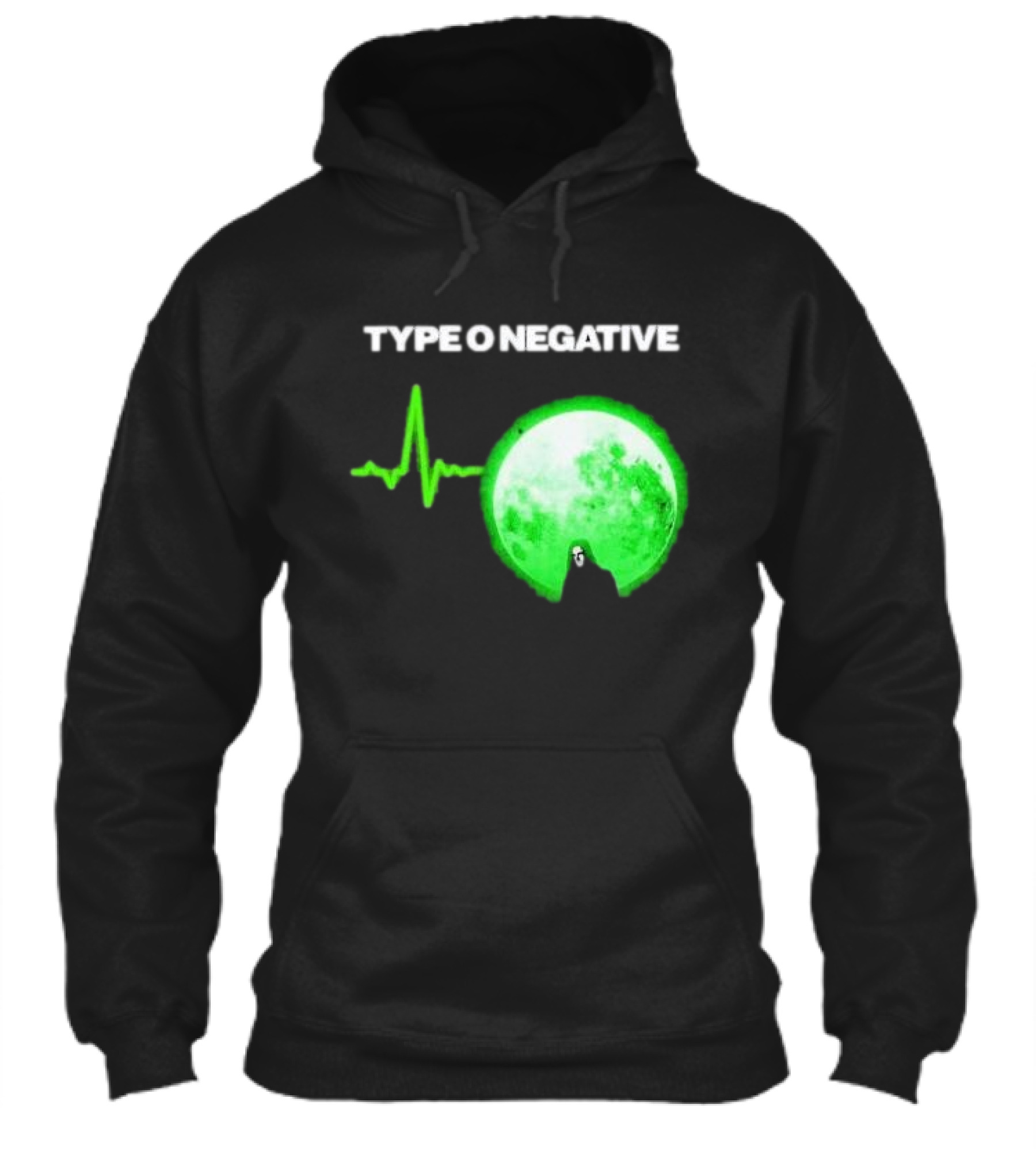 Type O Negative Green Moon Heartbeat Shirt